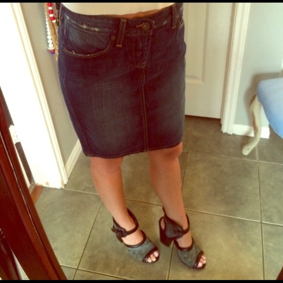 Lucky Brand denim skirt - Picture 1 of 4